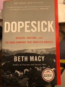 Dopesick, book title