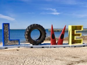 LOVE sign, Cape Charles VA