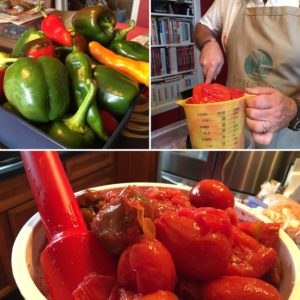 Peppers and Tomatoes