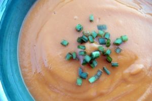 Sweet Potato & Chestnut Soup