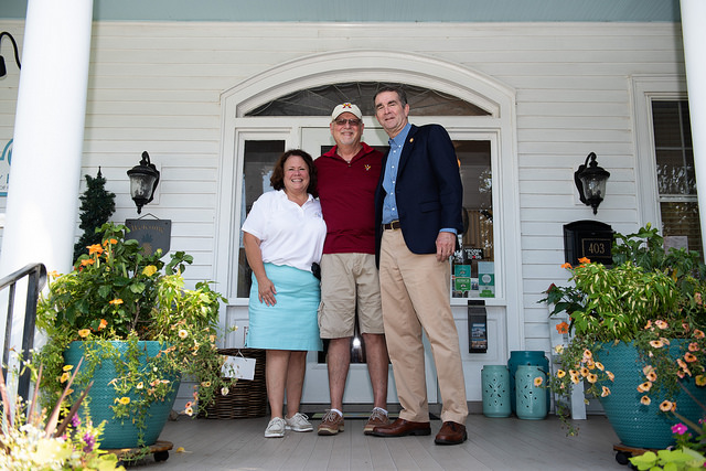 Tammy and Jim and Gov. Northam