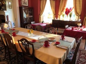 Bay Haven Inn of Cape Charles breakfast table