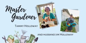 innkeepers jim and tammy show off their harvest from the garden at bay haven inn of cape charles