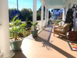 Bay Haven Inn of Cape Charles front porch